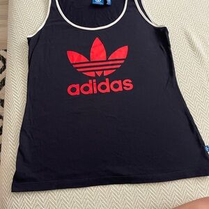 Adidas Blue and White Tags